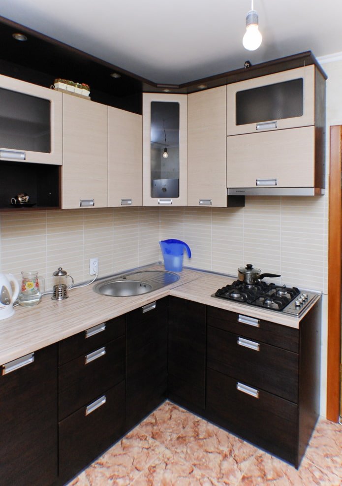 cocina bicolor