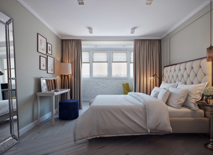 Interior de un apartamento de tres habitaciones de 70 metros cuadrados
