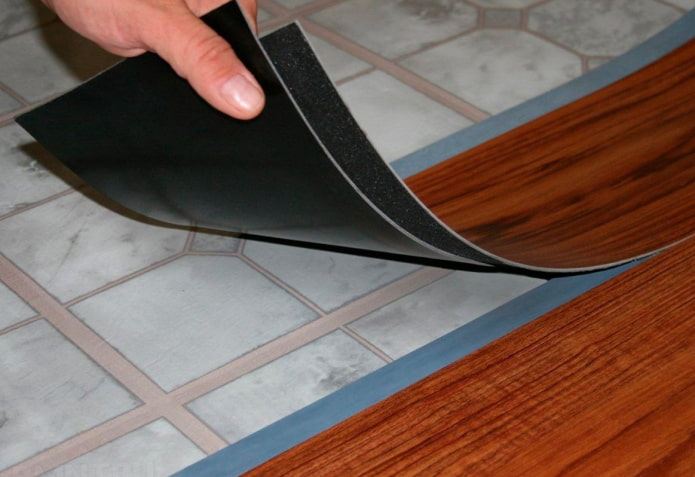 Baldosa de vinilo de cuarzo con bloqueo