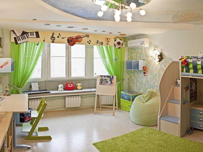 habitación infantil para niño