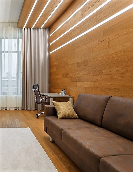 Iluminación lineal del laminado