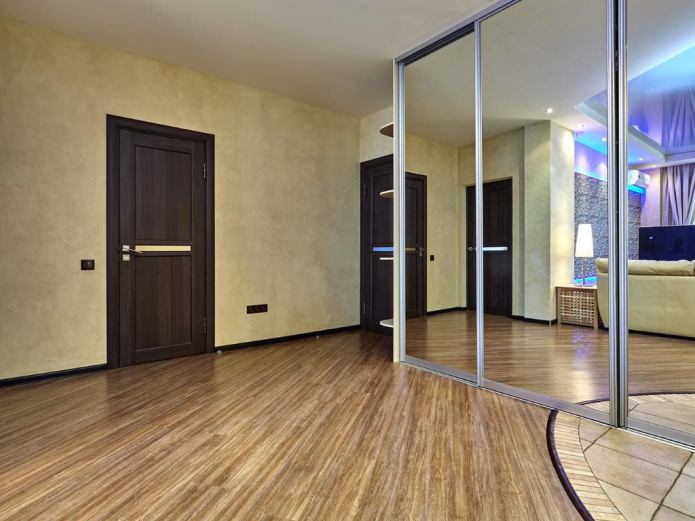 laminado en el pasillo