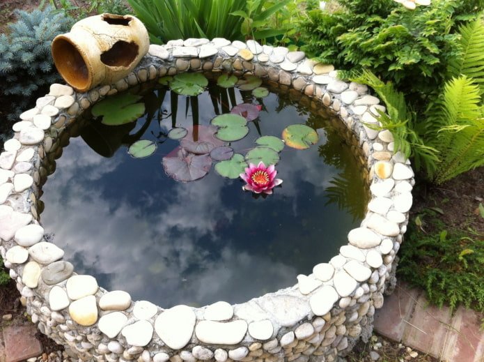 Pozo en el jardín