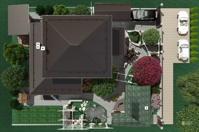 proyecto de diseño de una parcela residencial de 5 acres