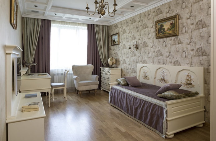 linóleo con imitación laminado en el interior