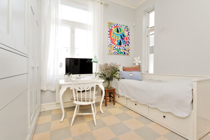 Suelo beige-gris
