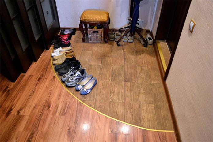 linóleo bajo laminado