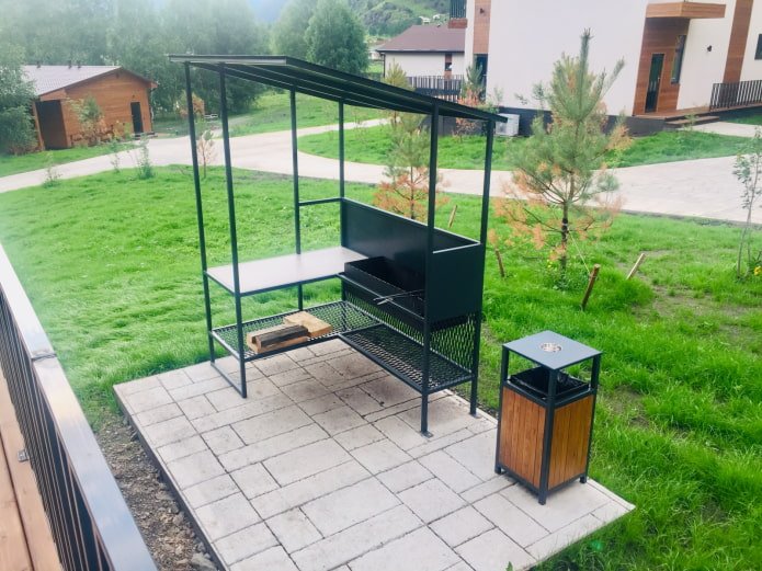 small BBQ at the dacha