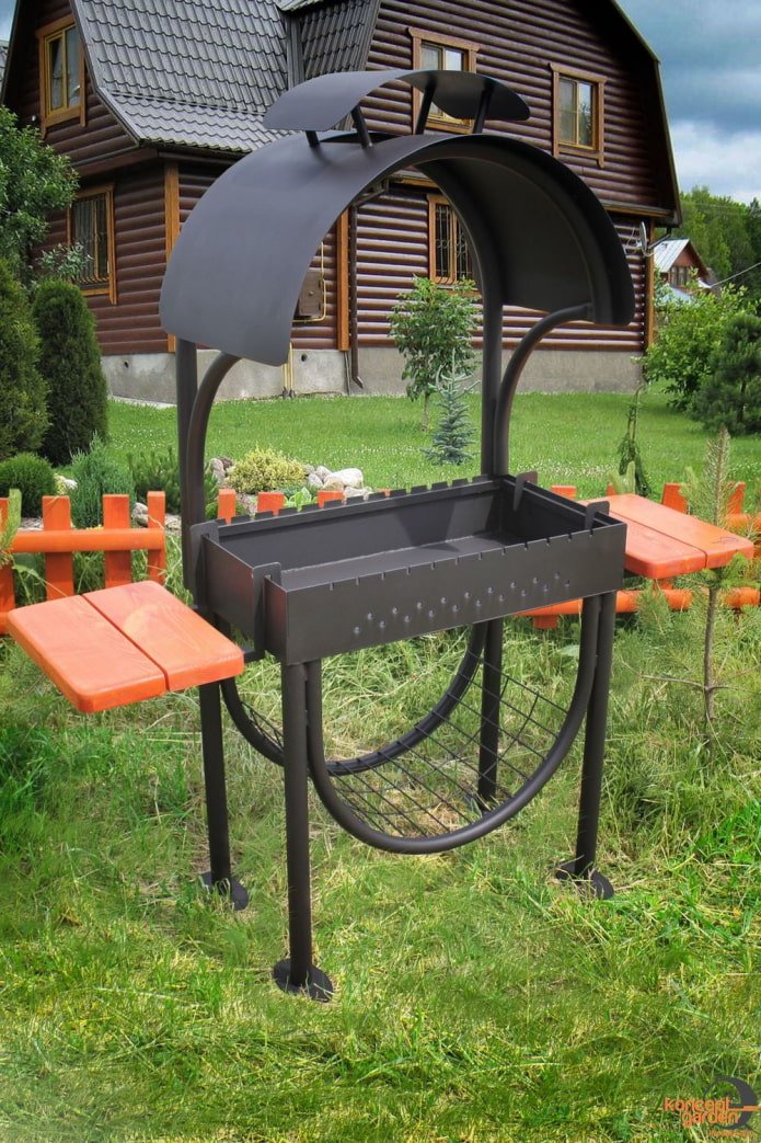 Barbacoa grande prefabricada