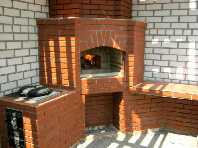 Barbacoa con caldero