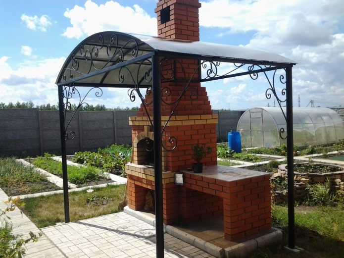 dosel de policarbonato