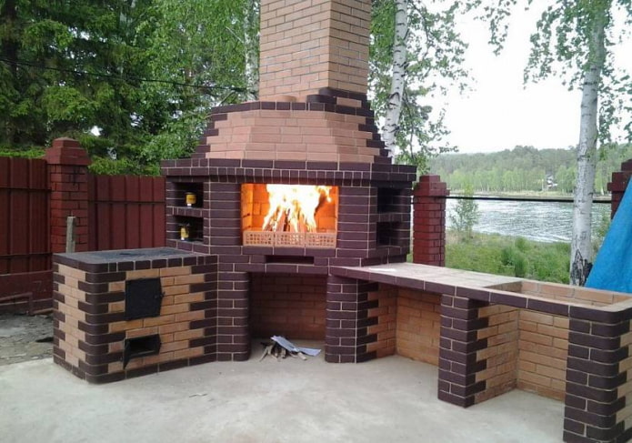 Barbacoa de esquina