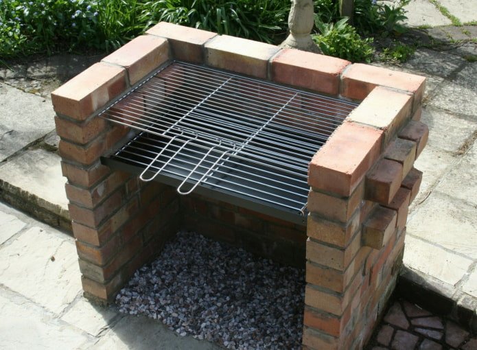 Barbacoa de ladrillo