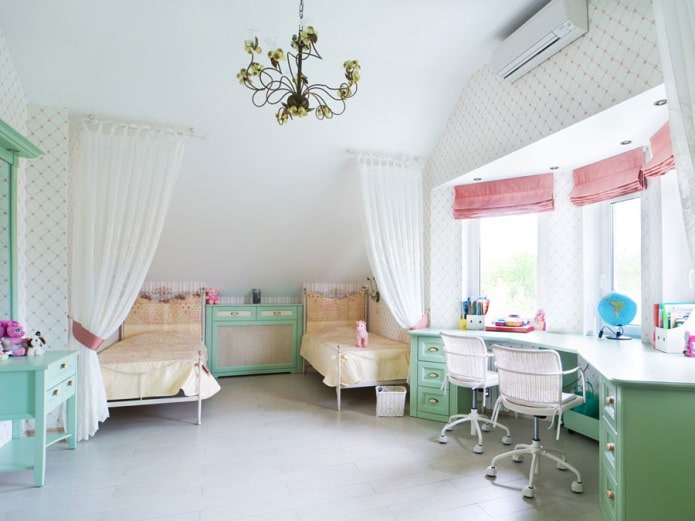 Habitación para dos niñas