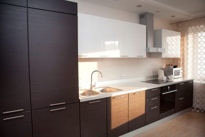 Fachadas de cocina de MDF con revestimiento de PVC