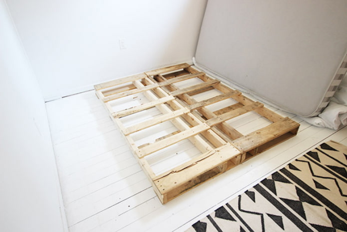 Frame in the bedroom