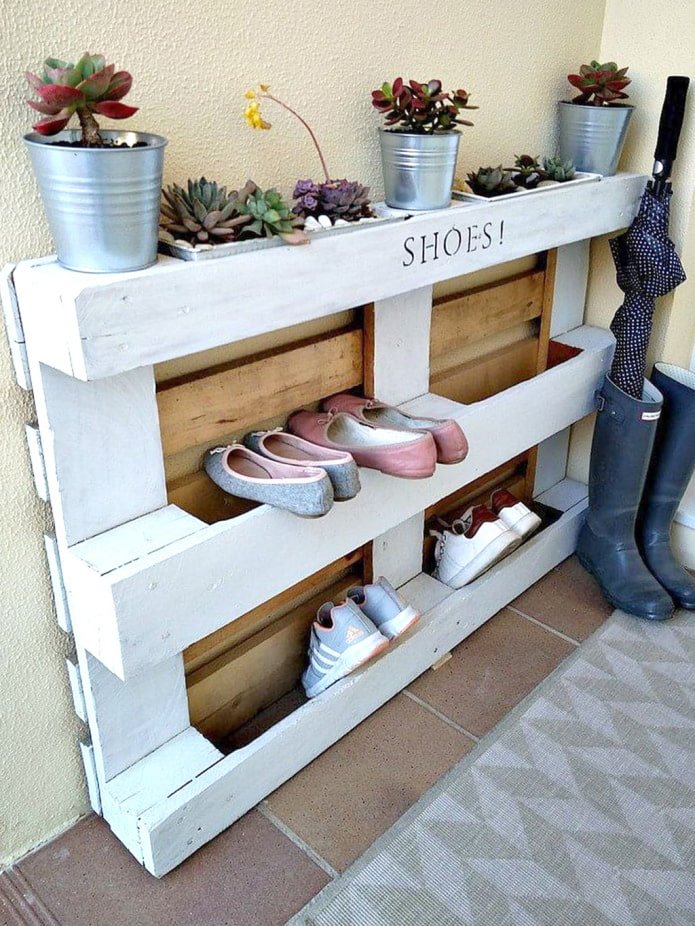 Estante de palets DIY