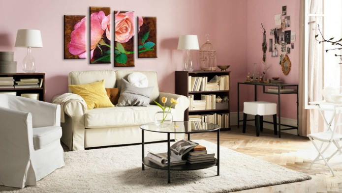 Cuadro modular para sala de estar