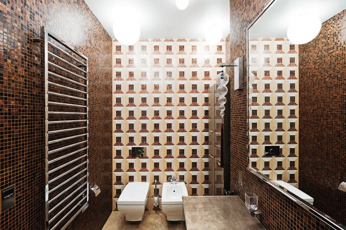Mosaico en el baño