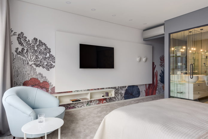 Cómo decorar una pared con un televisor
