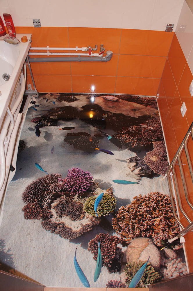 underwater world floor