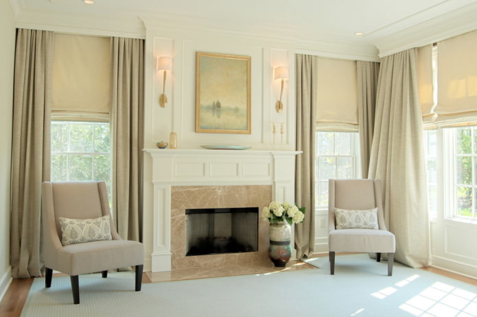 interior de estilo clásico