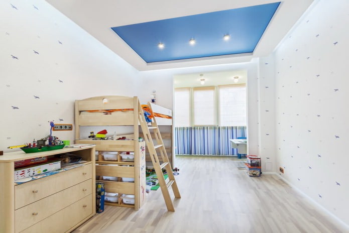 techo en una habitación infantil