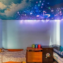 Techo tensado para habitación infantil: 60 mejores fotos e ideas - 5
