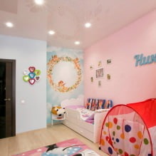 Techo tensado en la habitación de los niños: 60 mejores fotos e ideas - 8