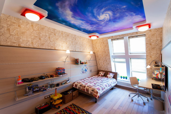 Impresión de fotos en la habitación infantil