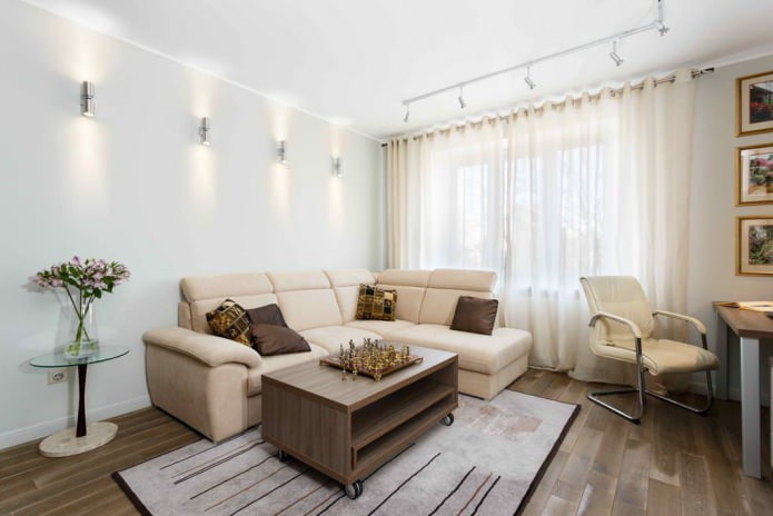 Cortinas con ojales para el salón