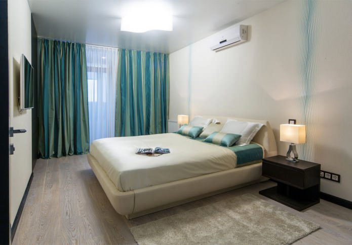 Laminado en el interior del dormitorio