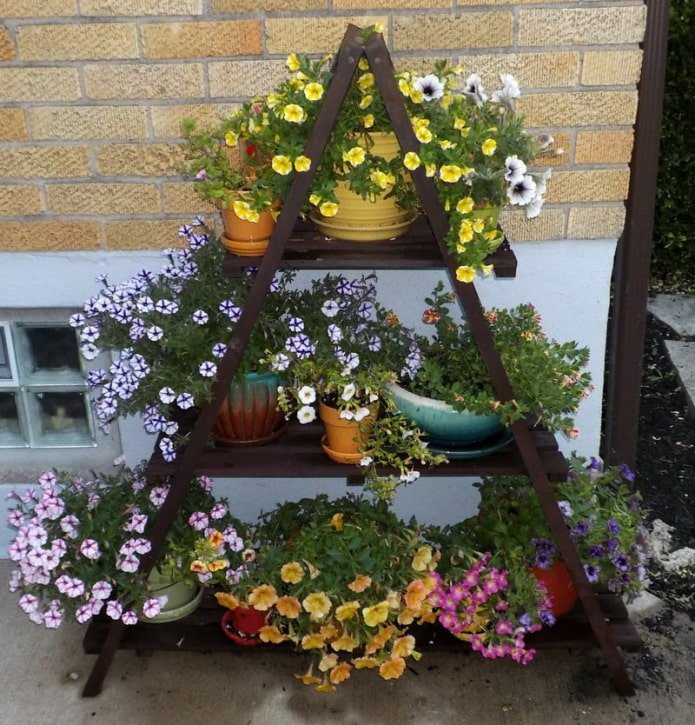 vertical flowerbed