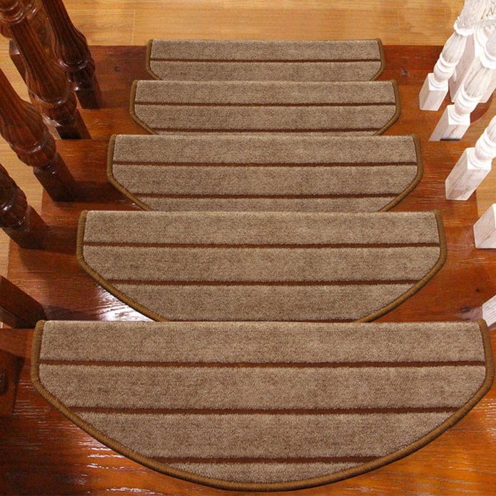 almohadillas para peldaños de alfombra