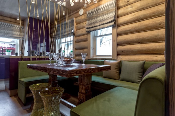 comedor en la dacha