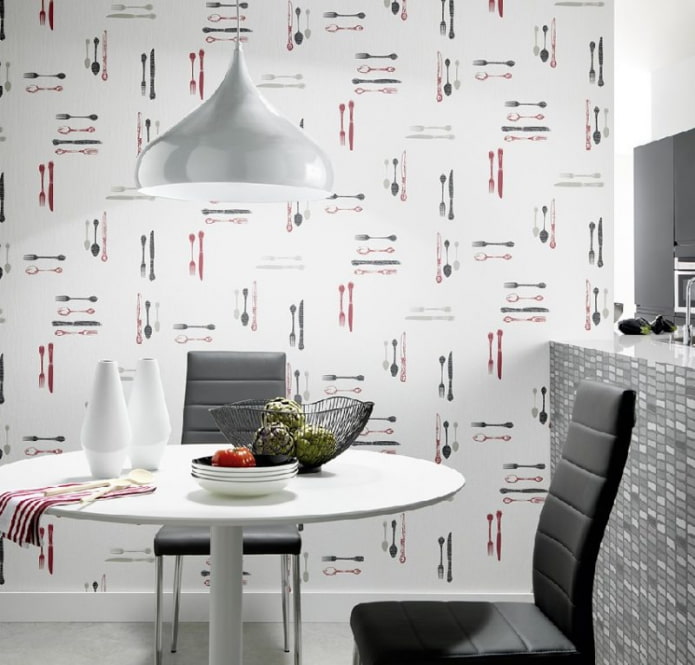 papel pintado de cocina