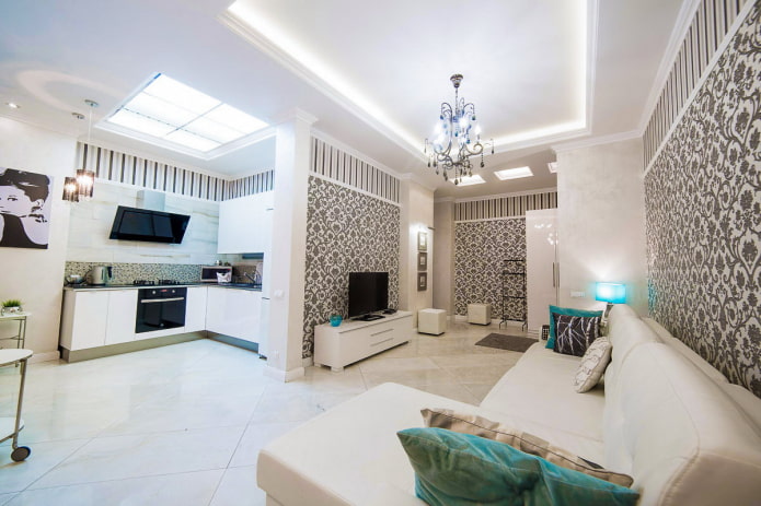 cocina-salón moderna
