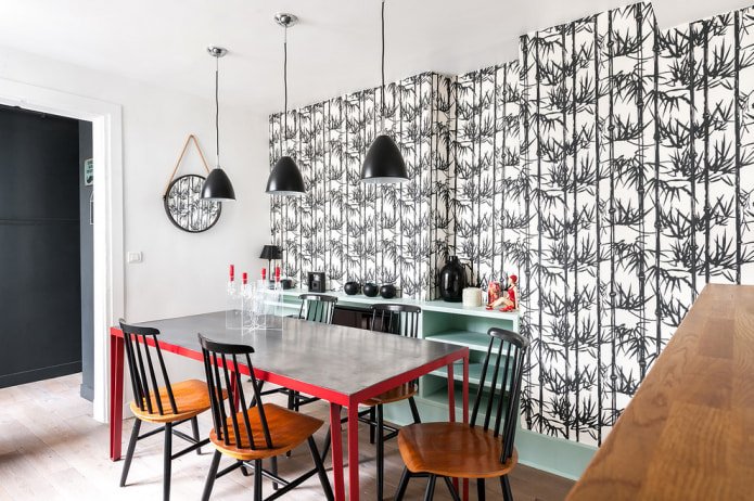 Decoración de un comedor pequeño