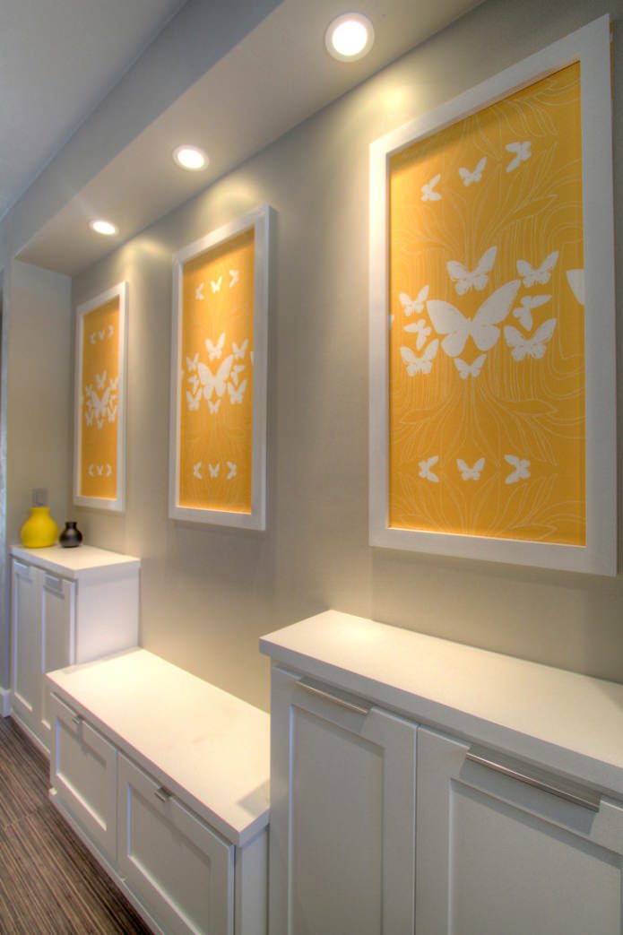 Combinación de papel pintado