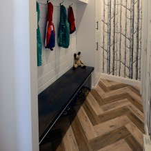 Cómo elegir papel pintado para un pasillo pequeño: 70 ideas de diseño - 13