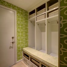 Cómo elegir papel pintado para un pasillo pequeño: 70 ideas de diseño-0
