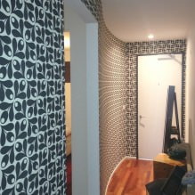 Cómo elegir papel pintado para un pasillo pequeño: 70 ideas de diseño-2