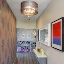 Cómo elegir papel pintado para un pasillo pequeño: 70 ideas de diseño-8