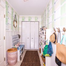 Cómo elegir papel pintado para un pasillo pequeño: 70 ideas de diseño-4