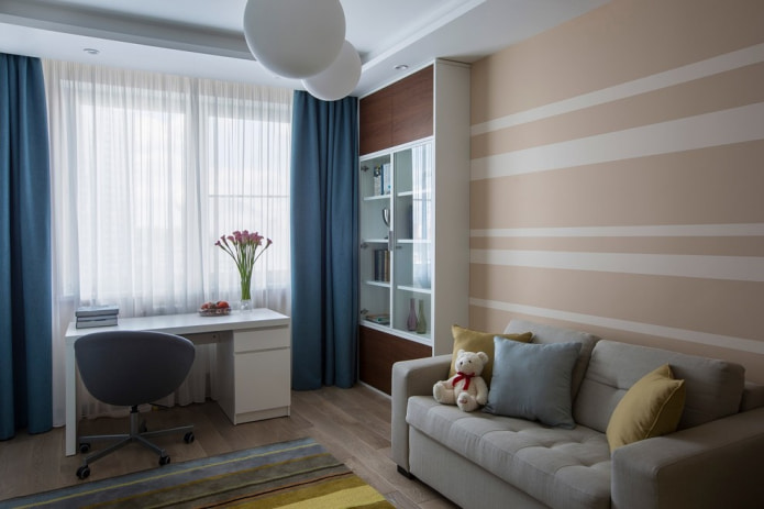 Habitación infantil de estilo moderno