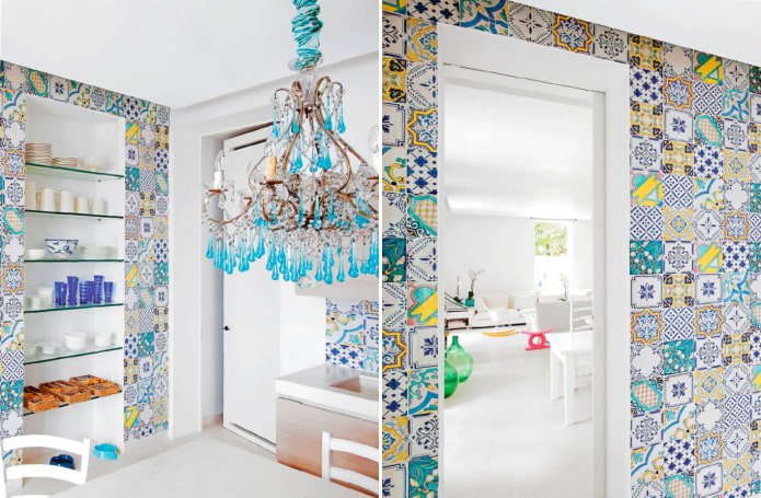 Estilo mediterráneo en el interior