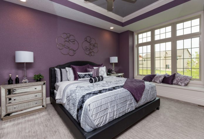 Dormitorio morado
