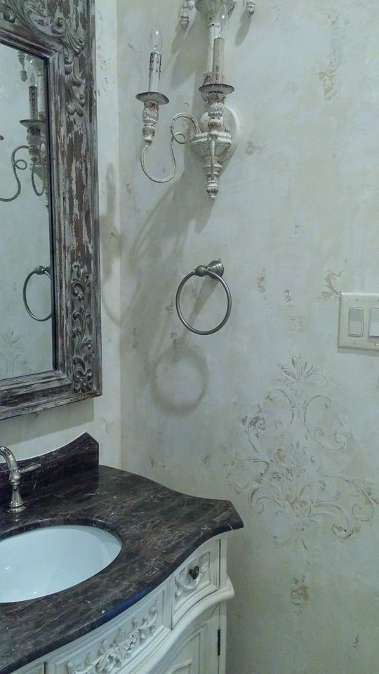 Provenza en el baño