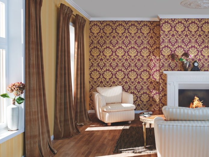papel pintado textil