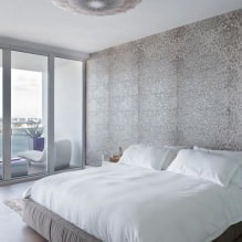 Papel pintado gris: combinaciones, diseño, elección de muebles y cortinas, 101 fotos del interior-1